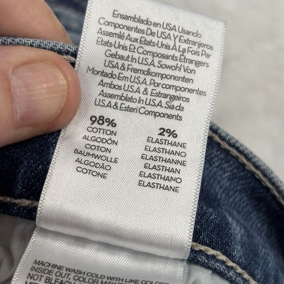 Mother Superior The Insider Ankle Jeans Womens 30 Destination Unknown  Blue - Picture 9 of 15